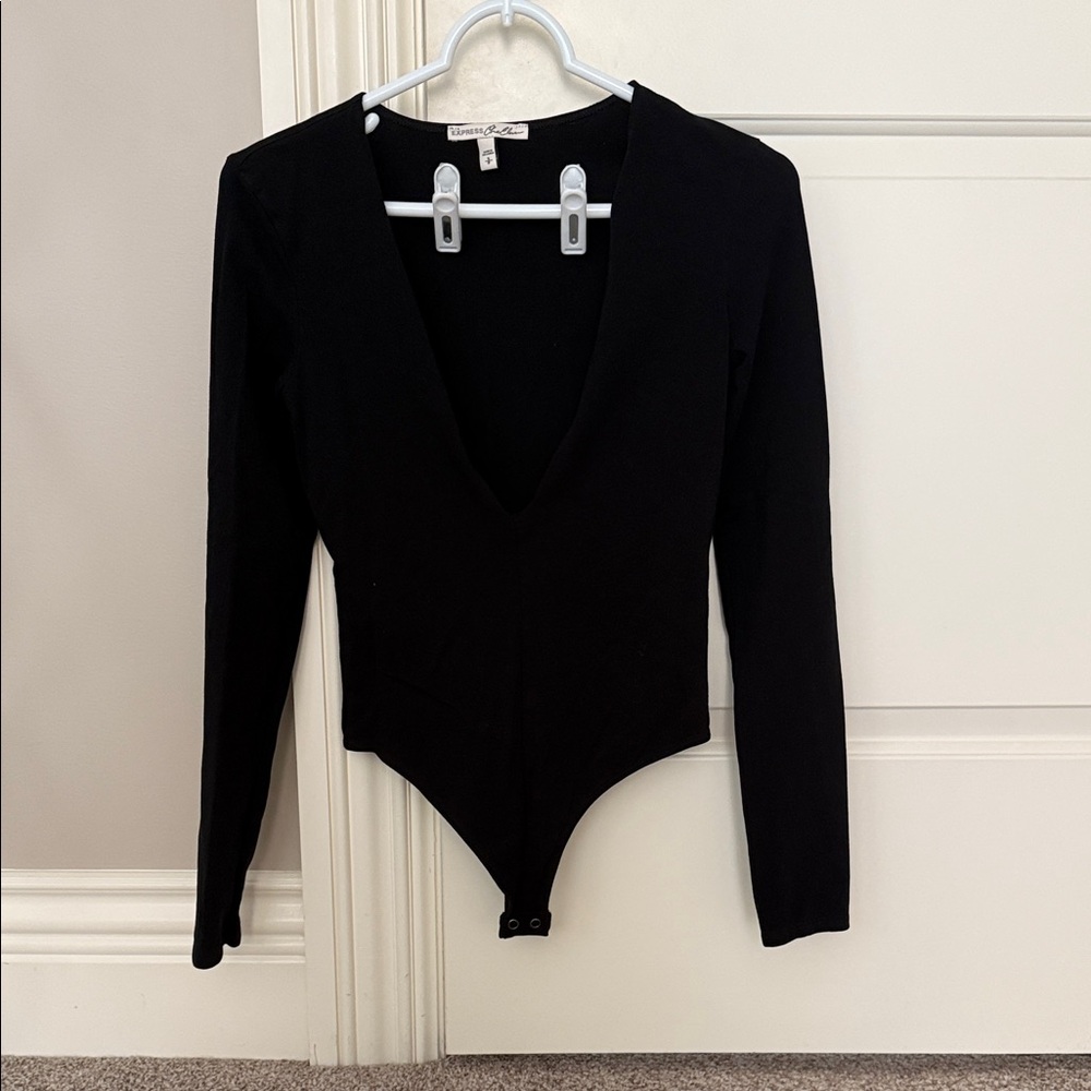 Express Black Bodysuit